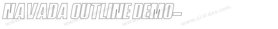 Navada Outline Demo字体转换
